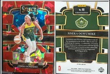 2024 Panini Select WNBA - Concourse Nneka Ogwumike #90 Red Ice Prizm