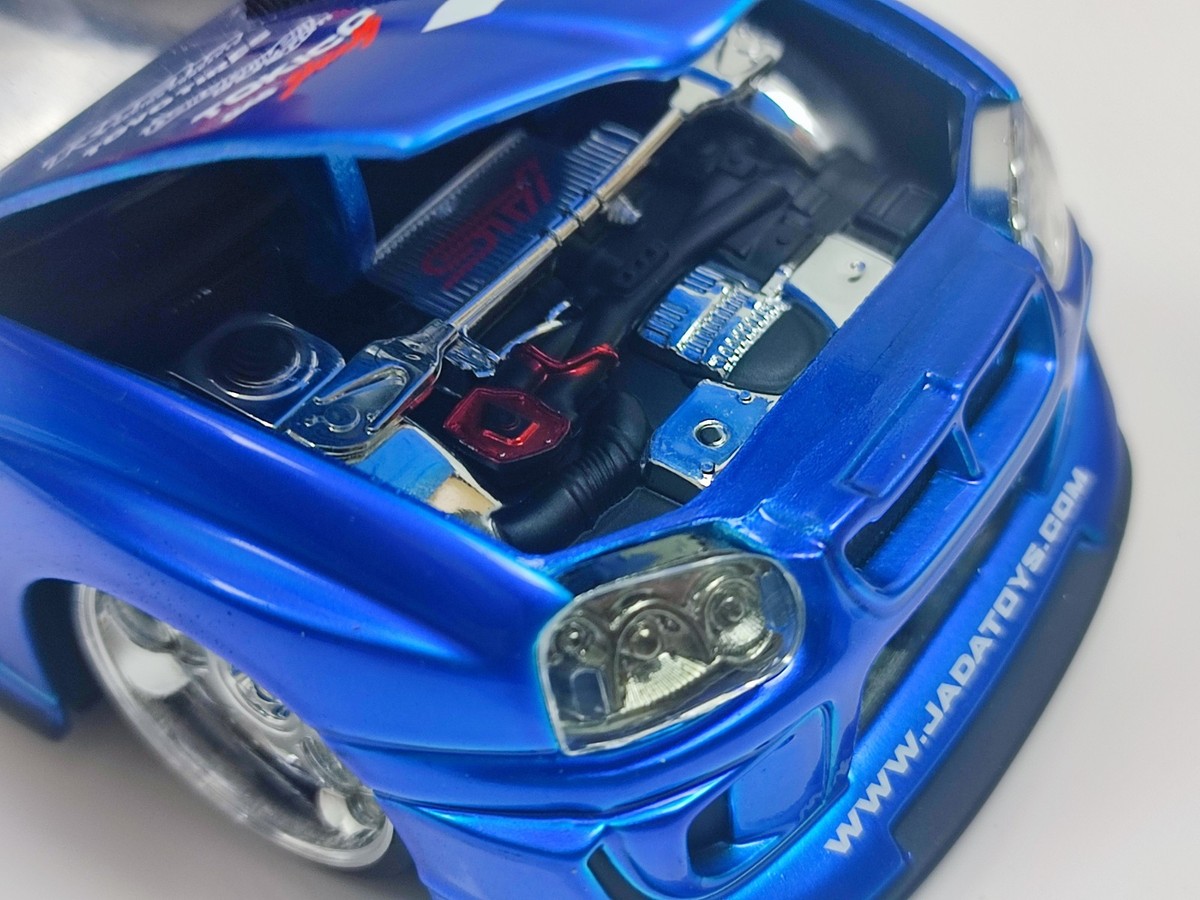 Jada 1/24 Subaru Impreza Sti Blue JDM Sports Car Boxed | eBay