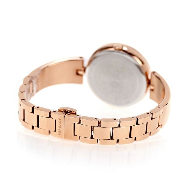 Versace Women's Palazzo Empire VECQ00718 Quartz Watch Pink Gold Used From Japan thumbnail 4