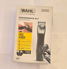 Wahl Groomsman 8in1 Multigroomer Cordless Trimmer Face/Body/Ear/Nose