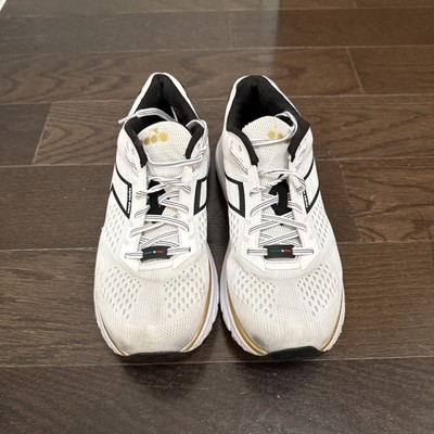 Diadora Men's Equipe Atomo White Running Shoes Size 11.5 US
