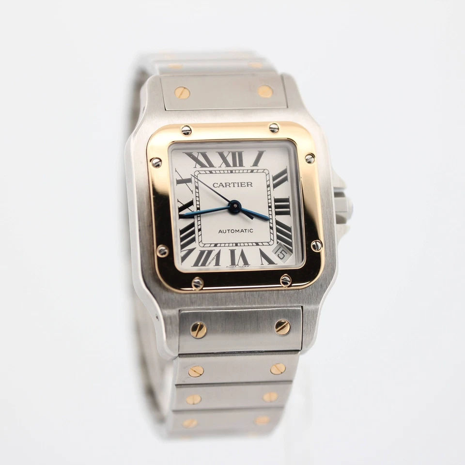 Cartier Santos Galbée XL W20099C4 | Steel & 18K Gold | Automatic | Rare Model - Image 2 of 4