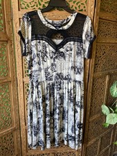 Alice in Wonderland Lace Dress Stretchy Victorian Tea Party Rabbit Mad Hatter