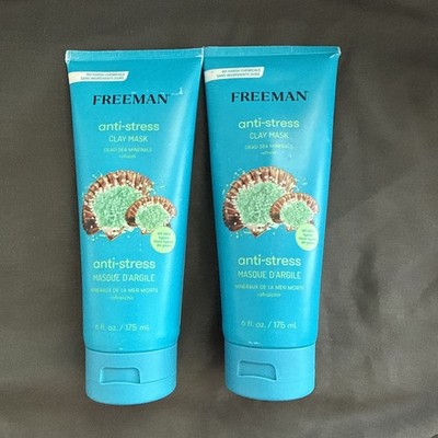 Freeman Anti-Stress Clay Mask Set Of Two