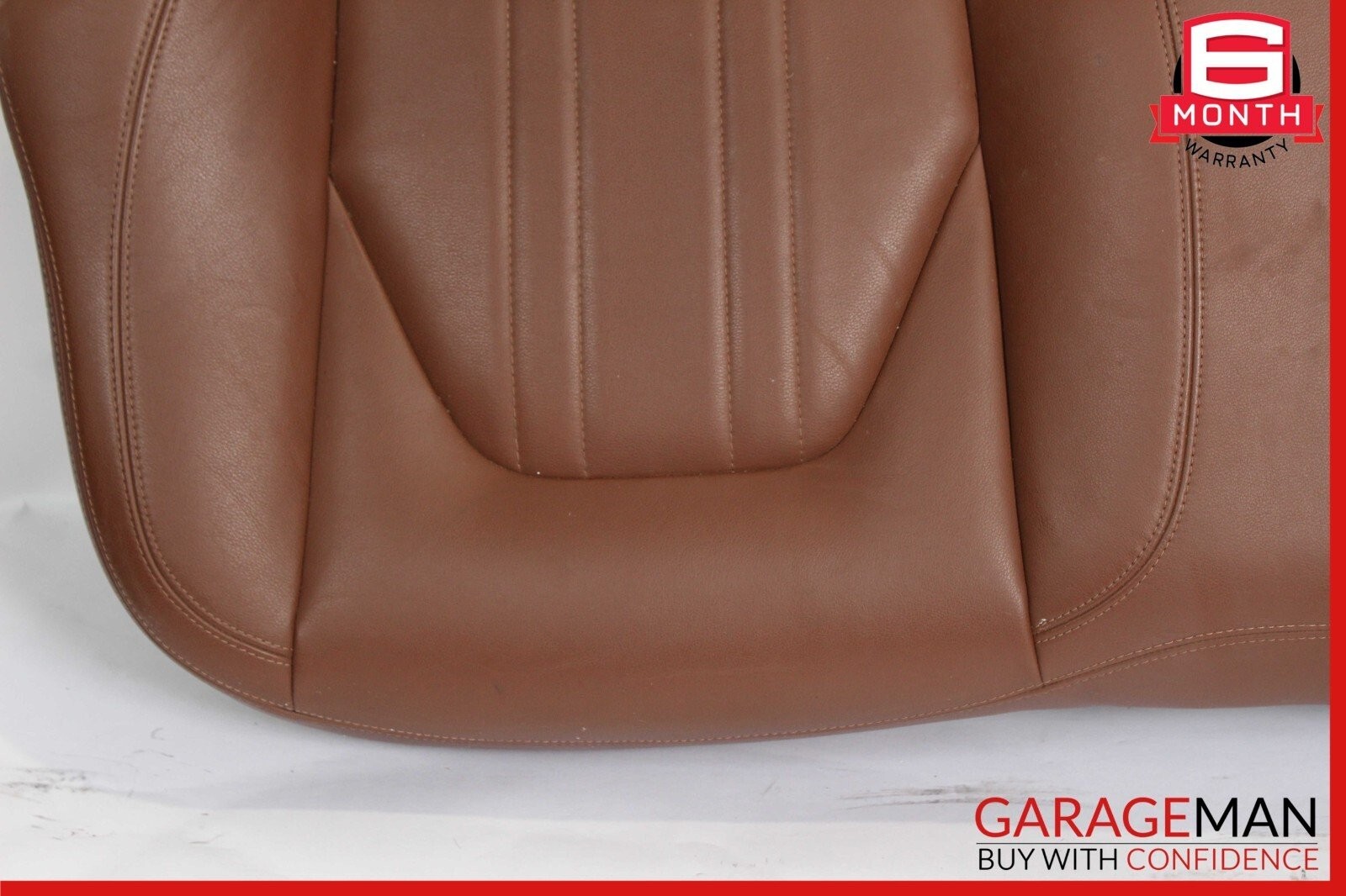 14-17 Maserati Ghibli M157 Rear Bench Lower Bottom Seat Cushion Cover Brown OEM