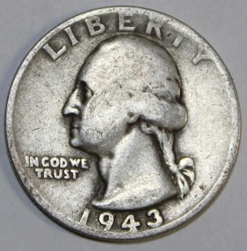 1943-S Washington Quarter - Very Good/Fine - #1904EA
