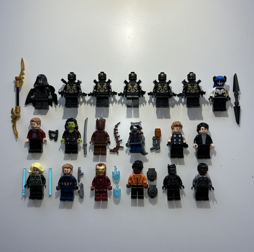 LEGO Marvel Avengers Infinity War Figure Lot 