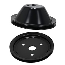 Single Groove Steel Short Water Pump Pulley Kit For Small Block Chevy 305 Swp