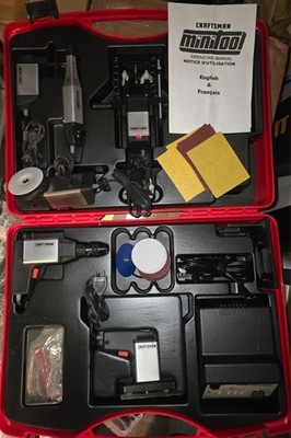 Craftsman Germany 12v MiniTool Microlux Proxxon Unimat Sherline Taig Mill Set