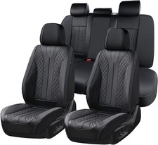 Leather Seat Covers Full Set Automotive Seat Covers Black Car Seat Covers Waterp