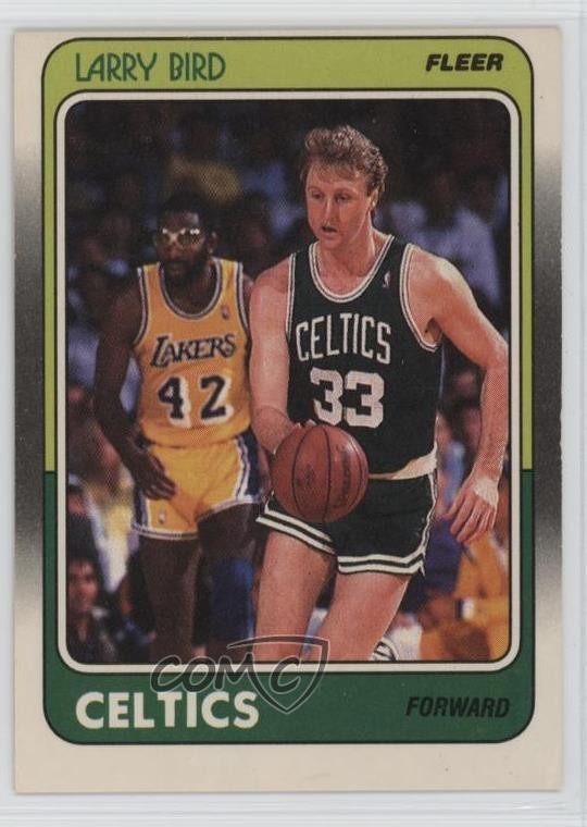1988-89 Fleer Larry Bird #9 HOF 0dr5