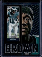 2023 Panini Contenders Optic A.J. Brown Splitting Image Black Scope #/25 Eagles
