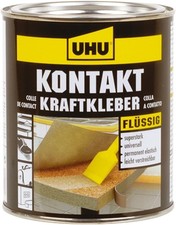 UHU Kontakt Kraftkleber Fl&uuml;ssig Neoprenkleber Universalkleber Dose 645g