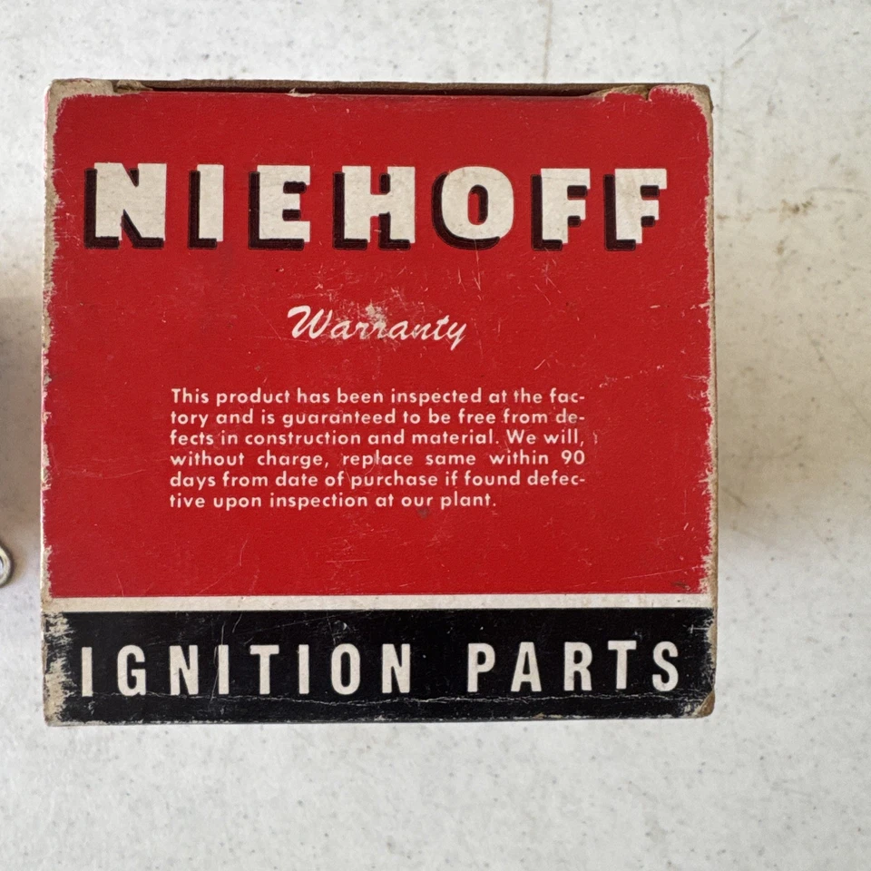 Regulador alternador de tierra negativo NOS Niehoff DR-153B de 12 voltios Foto 4 de 4