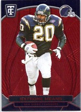 2024 Panini Totally Certified #191 Natrone Means Mirror Red #/249