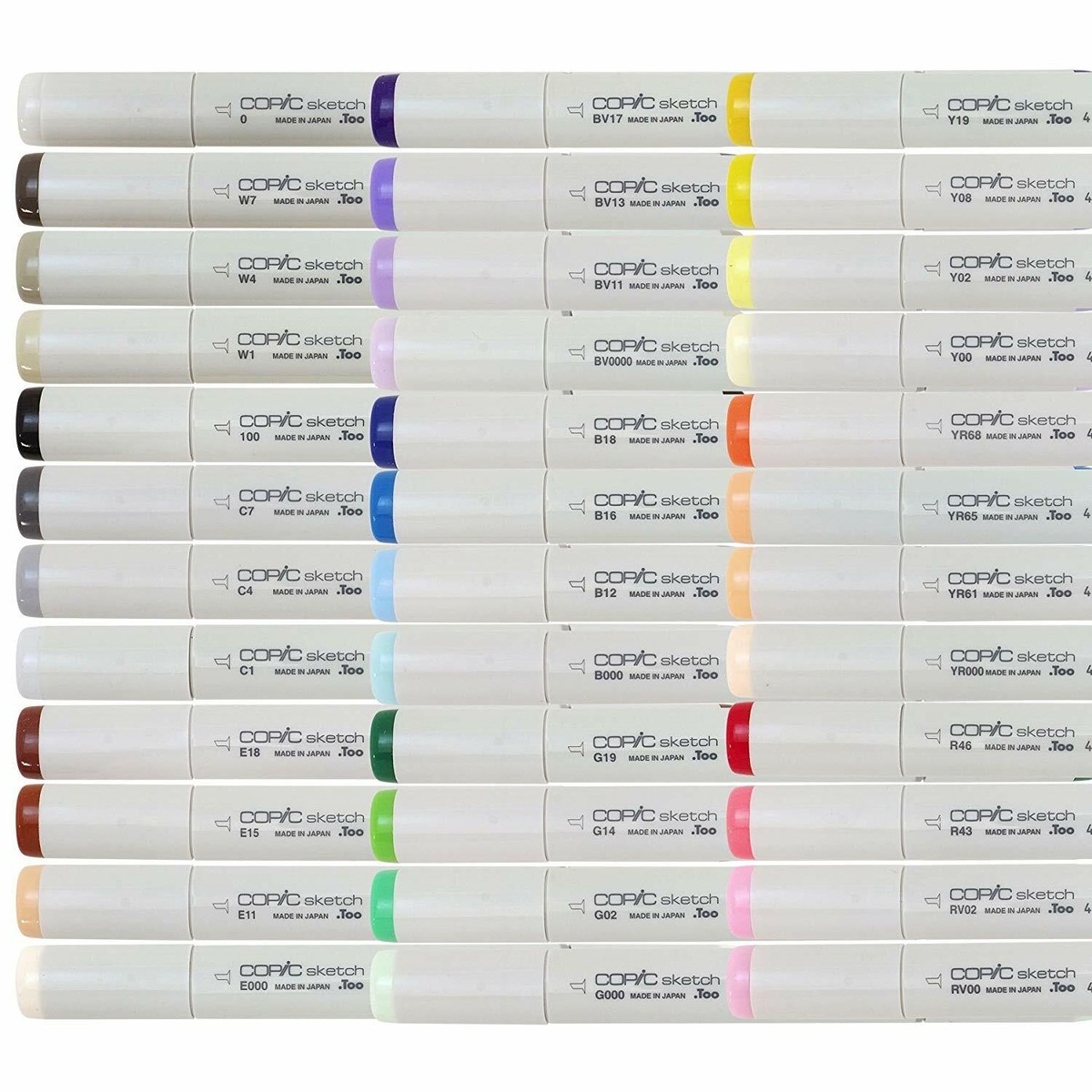 Too Copic sketch basic 36-color set 12502074 from Japan | eBay