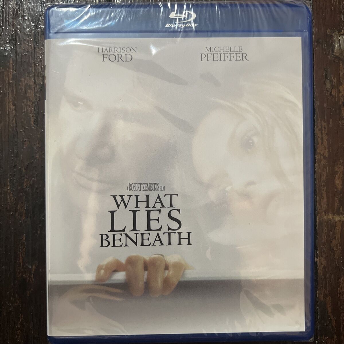 WHAT LIES BENEATH Blu-Ray Harrison Ford Sealed NEW! Region A Zemeckis  Thriller