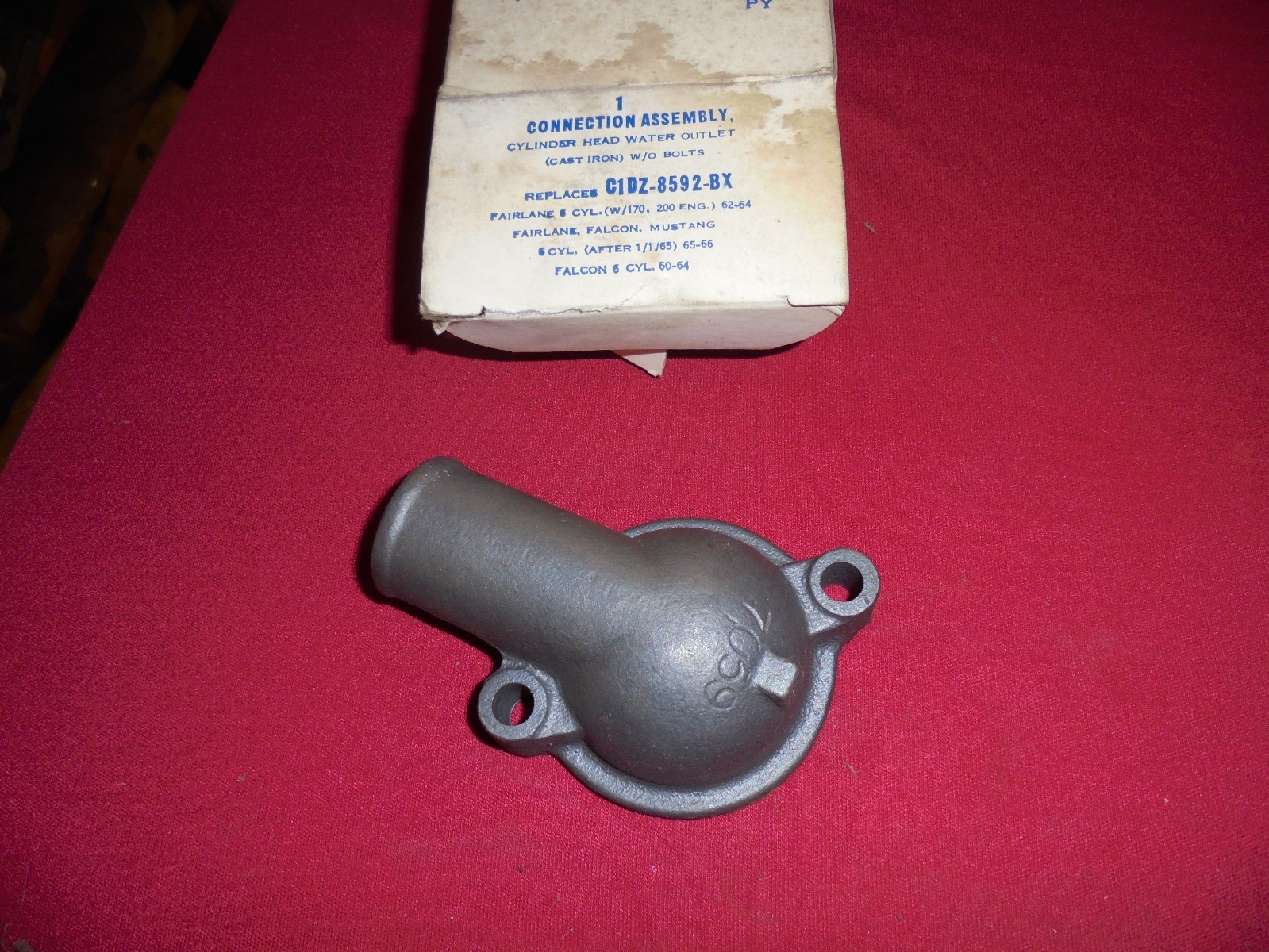 19657 428 427 410 390 352 Ford & Merc Thermostat Housing Bowman C5AZ