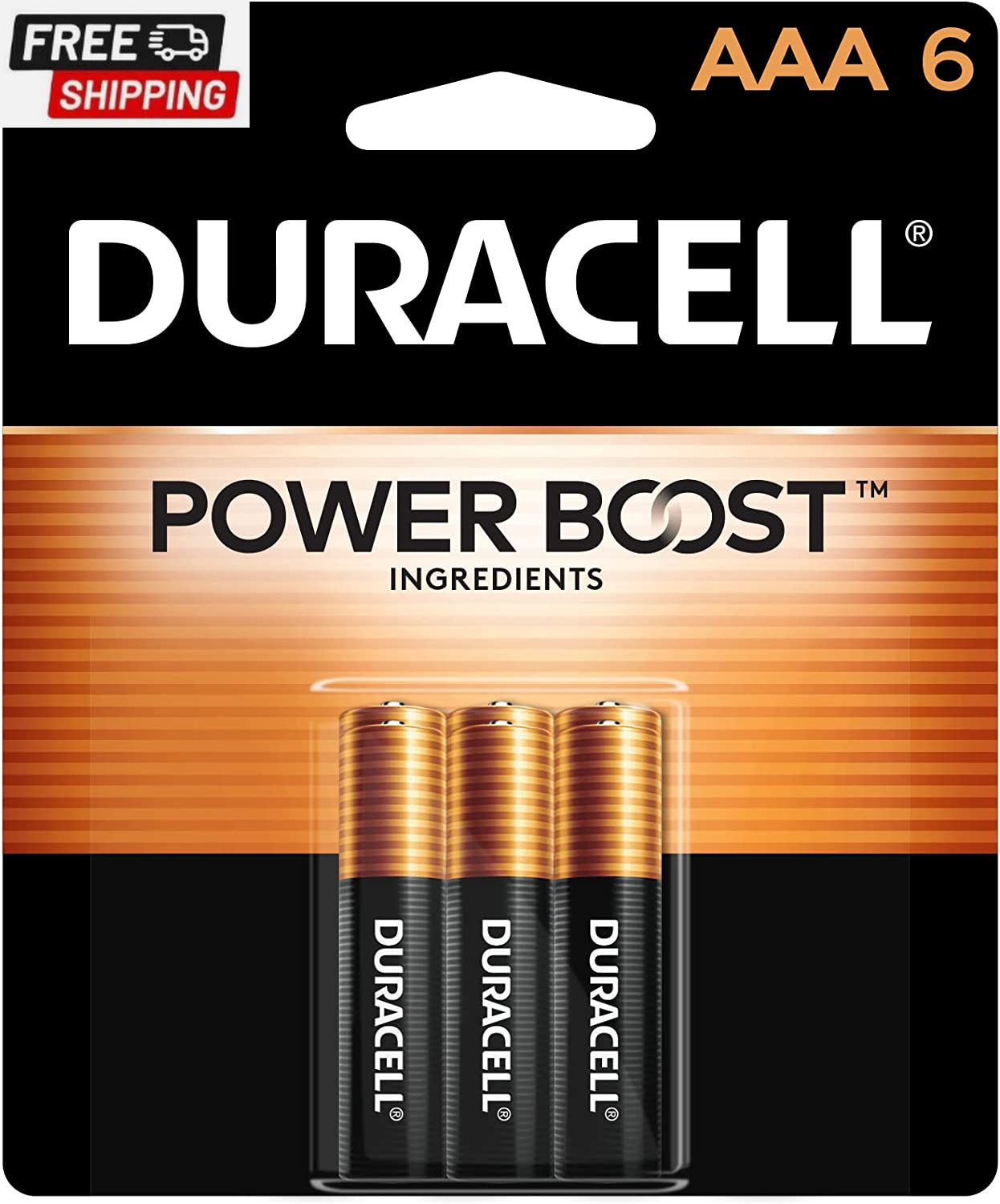 Coppertop AAA Batteries with Power Boost Ingredients, 6 Count Pack Triple a Batt-image