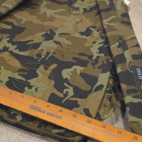 Ralph Lauren Polo Camuflaje Mochila NEÓN Naranja Pony Logo SOSTIENE Botella de Agua COMPUTADORA - Imagen 9 de 12