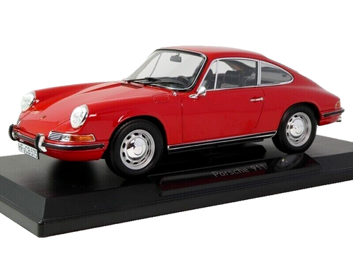 1/18 Porsche 901 911 L Coupe 1968 (Polo Red) Diecast Model Car by Norev 187200 - Picture 8 of 8