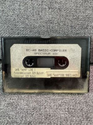 Sinclair ZX Spectrum 48K Software ''BC-48 BASIC-COMPILER''