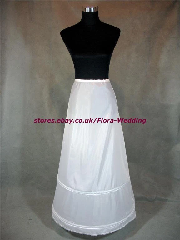 Ivoire 2-HOOP Mariage / Bal Jupon /sous-Jupe/Crinoline - Photo 1/1