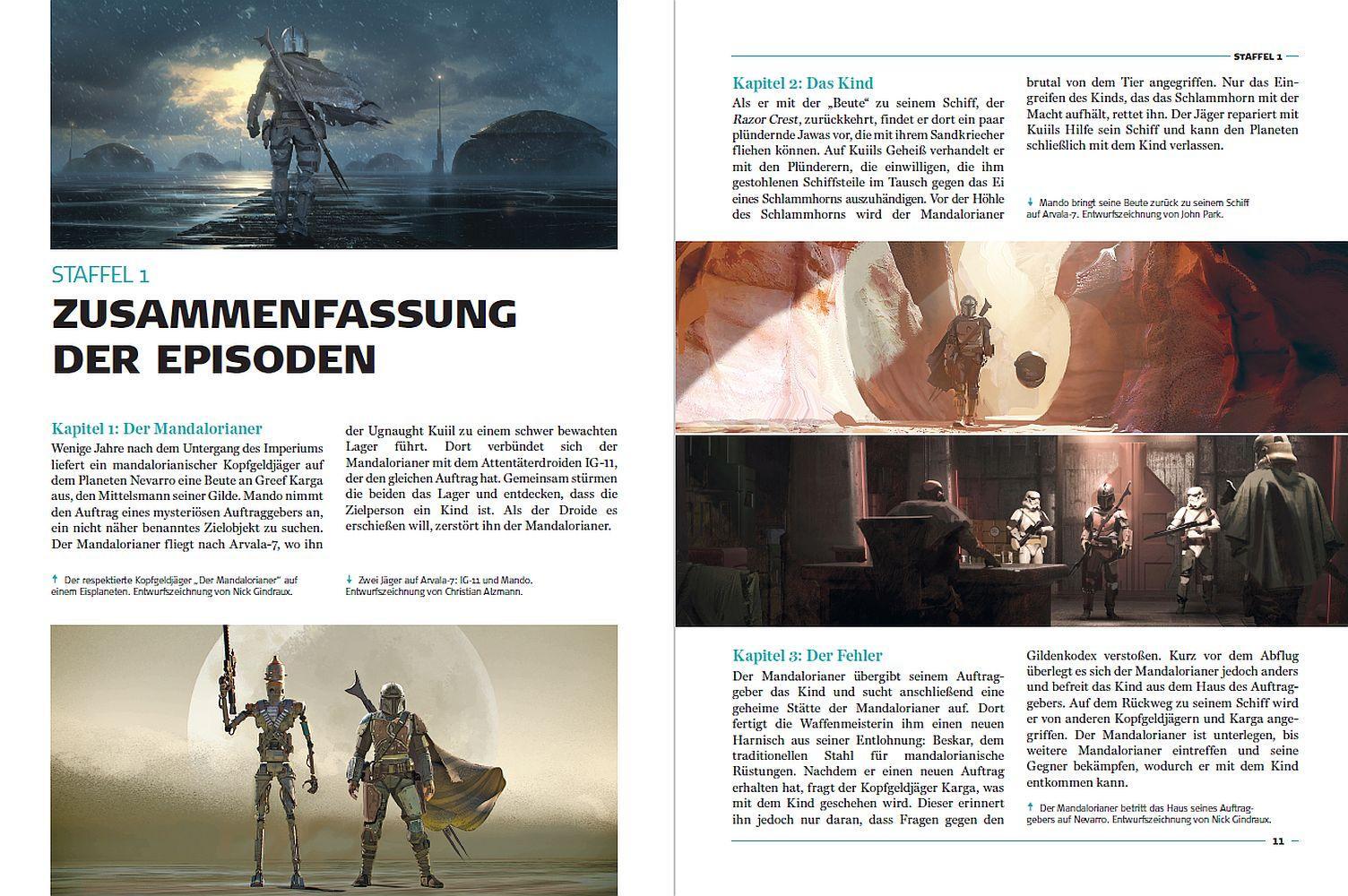 Thumbnail - Star Wars: The Mandalorian - Das Buch Zur Serie: Staffel Eins Und Zwei