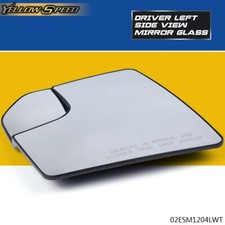 Espejo de vidrio apto para Ford F-150 FL3Z-17K707-L 2015-18 con spotter lado izquierdo del conductor
