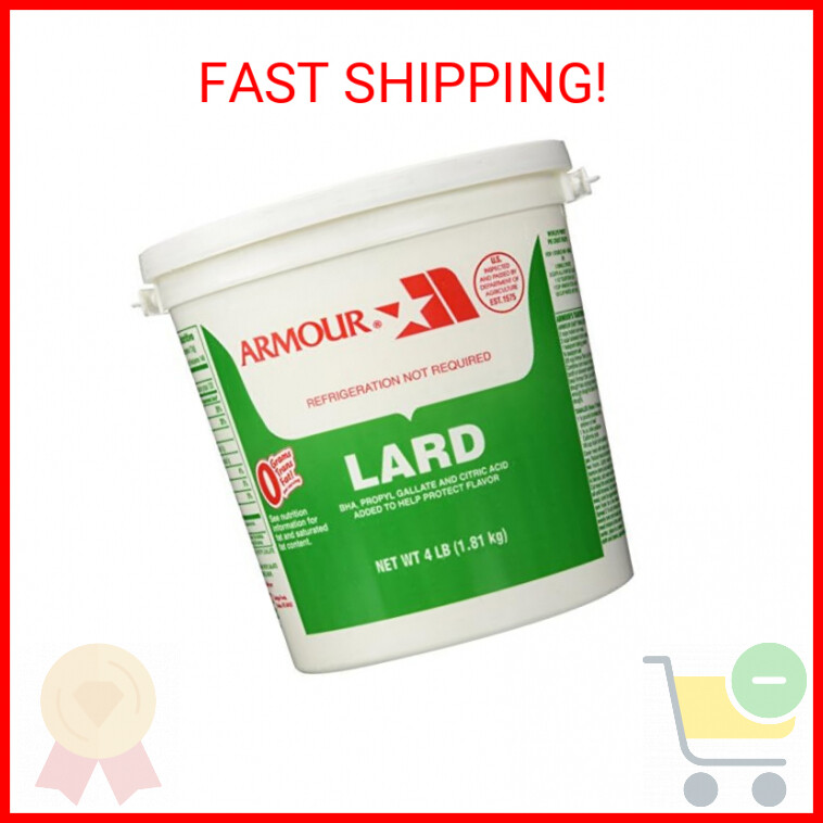 Armour Lard 4 lb Pail eBay