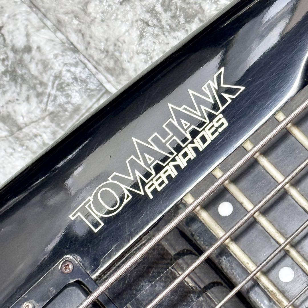 FERNANDES トマホークベース THB-75 Electric Bass Guitar Fernandes Tomahawk THB-75 Black & Soft