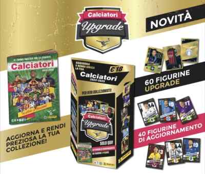 PANINI UPGRADE 2022-2023 FOOTBALLERS FIGURES - UPDATES, GOLD & JOURNAL