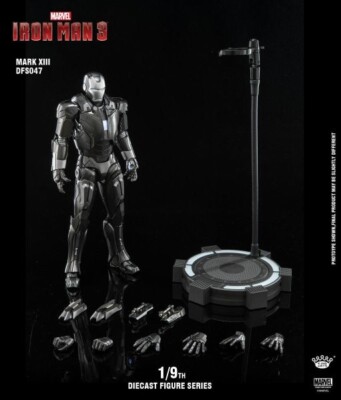 アイアンマンマーク43 キングアーツ1/9THダイキャストフィギュアシリーズ 1/9 ダイキャスト フィギュア シリーズ アイアンマン3 アイアン