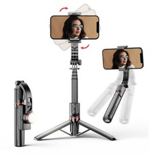 Selfie Stick Tripod Stand Stabilizer Gimbal Bluetooth for Phone Smartphone Vlog
