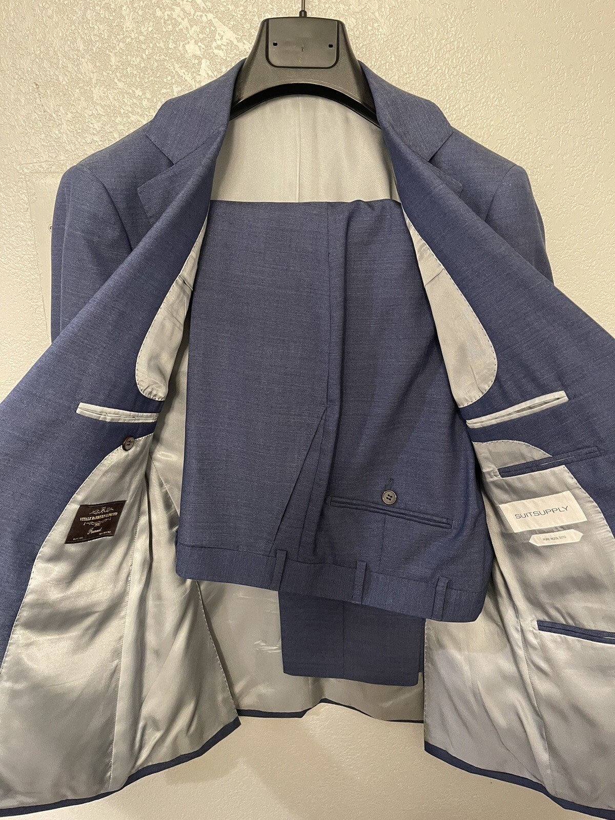 Blue Suitsupply suit 36s eBay