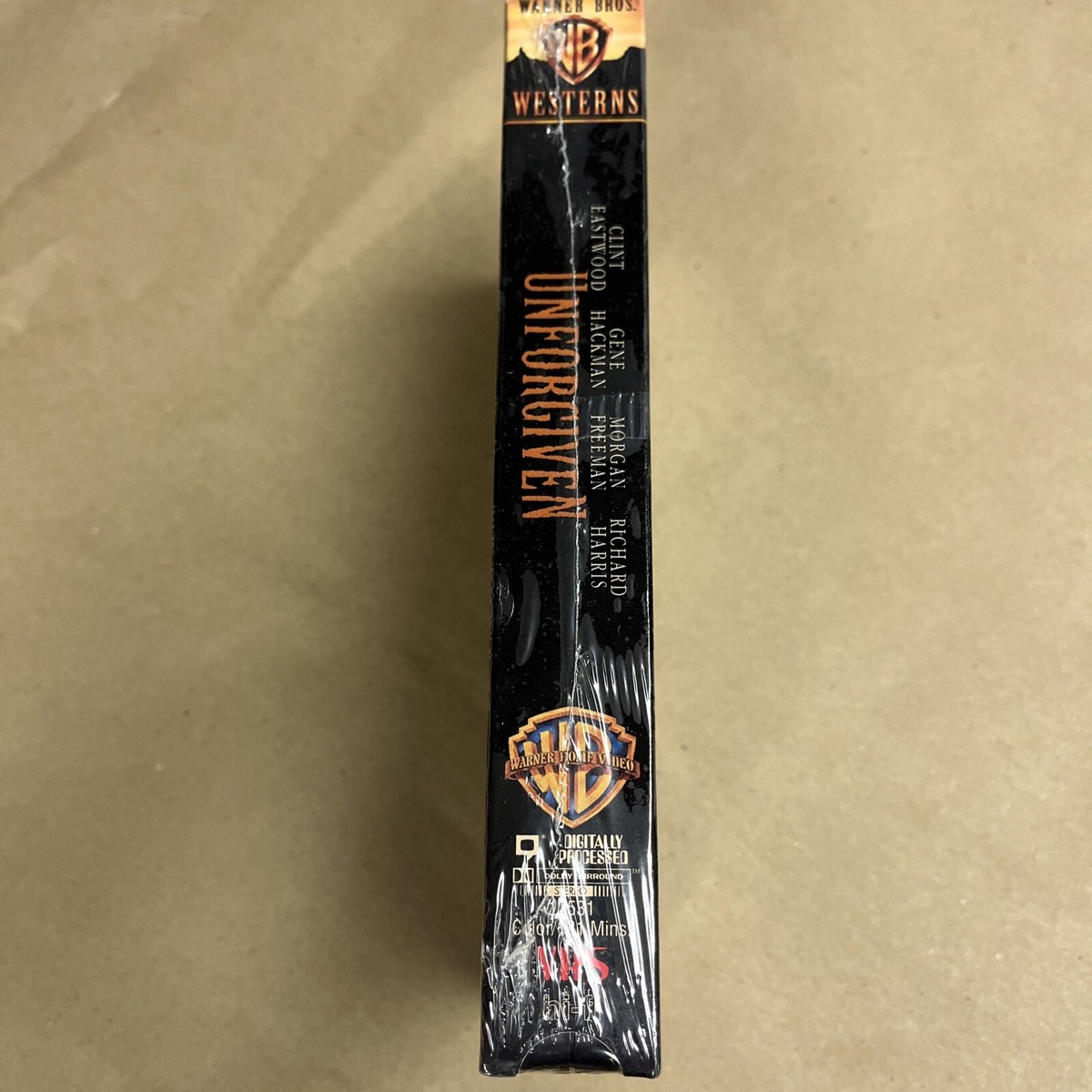 Unforgiven VHS Clint Eastwood, Gene Hackman, Morgan Freeman