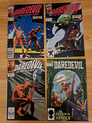 Daredevil  #221 #276 #289 #301 (Marvel) HIGH GRADE