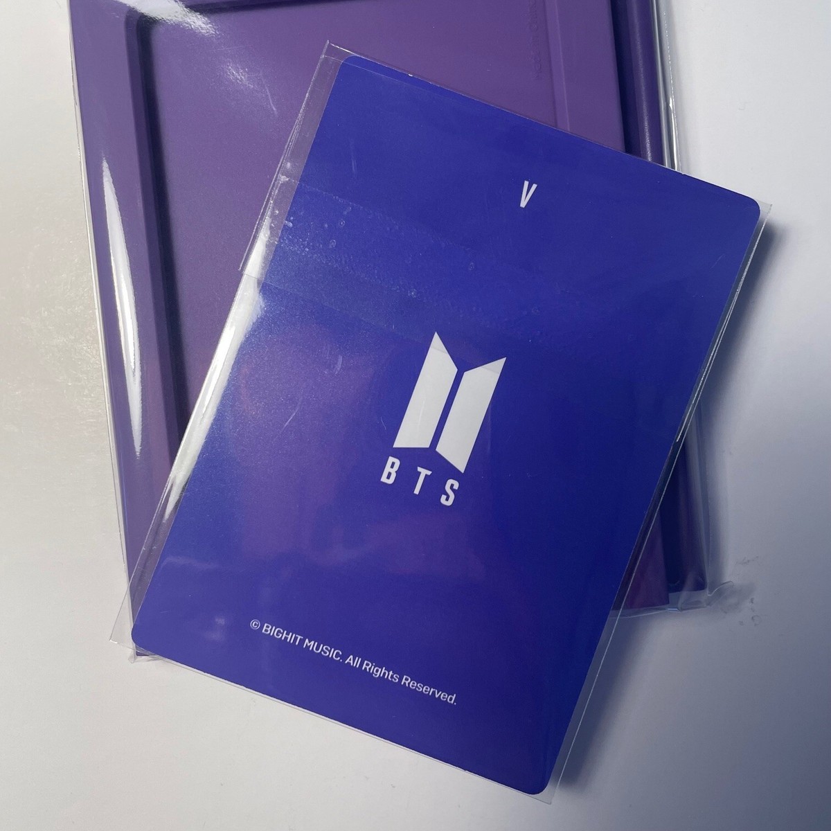BTS V Layover photocard & frame MERCH BOX #17 ARMY