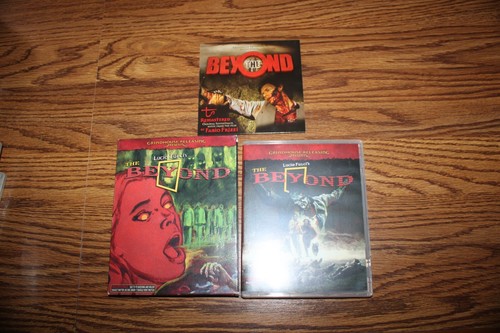 LUCIO'S FULCI'S THE BEYOND 2 BLU-RAY DISCS & 1 CD FREE SHIPPING