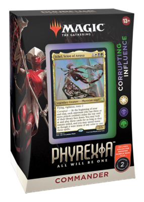 Phyrexia All Will Be One Commander Deck: Corrupting Influence
