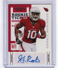 2012 Panini Contenders Gerell Robinson Rookie Ticket Auto RC #139 #2