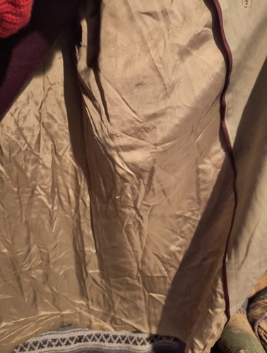 CHRISTIAN DIOR AÑOS 90 Le Connaisseur gabardina de doble pecho para hombre 44L caqui - Imagen 11 de 16