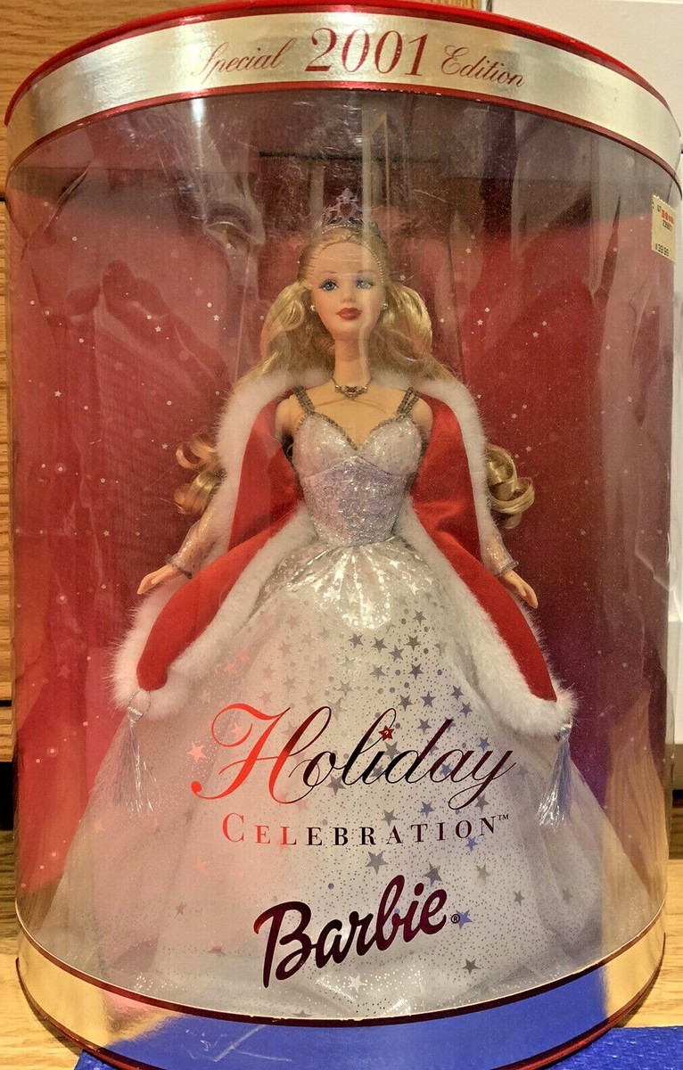 Holiday Celebration Barbie 2001 | eBay