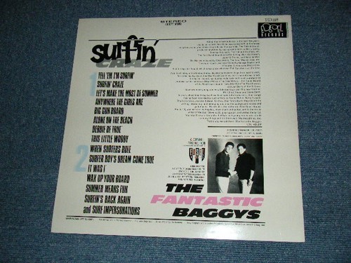 FANTASTIC BAGGYS UK 1983 REISSUE ED-118 UNPLAYED NEW LP SURFIN' CRAZE - Imagen 2 de 7