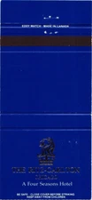Chicago Illinois The Ritz-Carlton Chicago Hotel Vintage Matchbook Cover