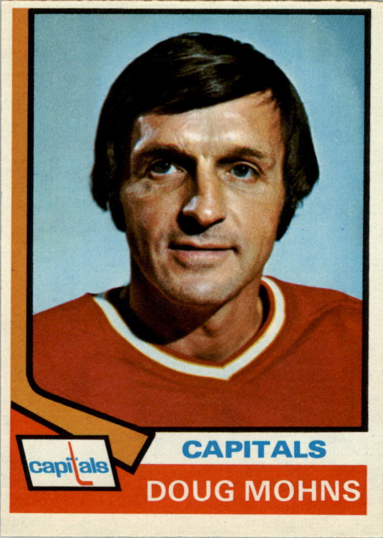 1974-75 O-Pee-Chee #181 Doug Mohns - EX-MT
