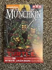 Munchkin Teenage Mutant Ninja Turtles Board Game Steve Jackson Games IDW 01527
