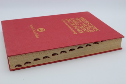 WEBSTER'S NEW WORLD Large Print DICTIONARY Second CONCISE EDITION 1977 - Imagen 3 de 9