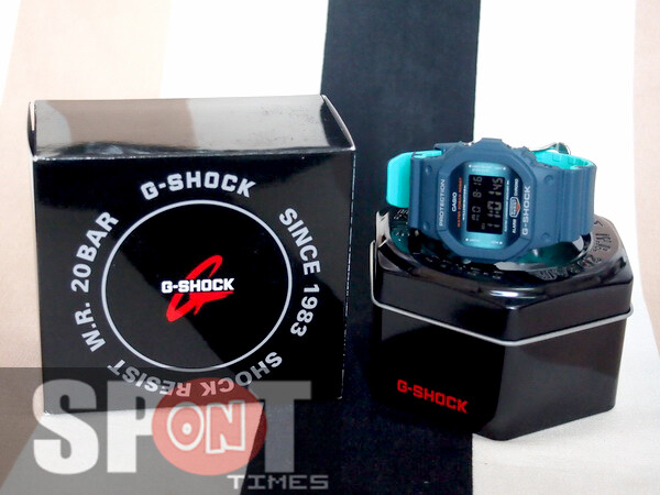Casio G-Shock Navy Blue Theme Men's Watch DW-5600CC-2 | eBay