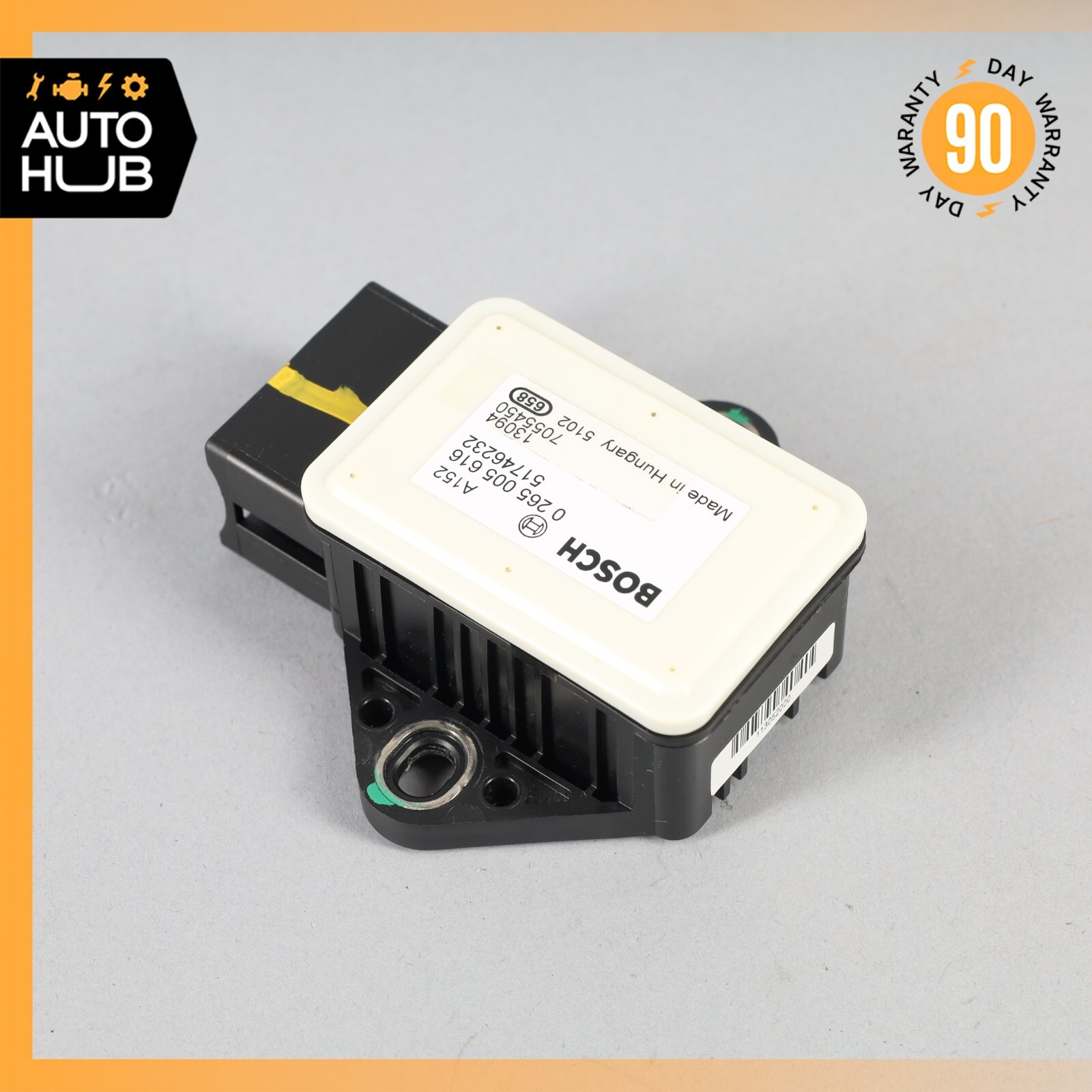 03-19 Maserati GranTurismo Quattroporte Gran Cabrio Yaw Turn Rate Sensor OEM